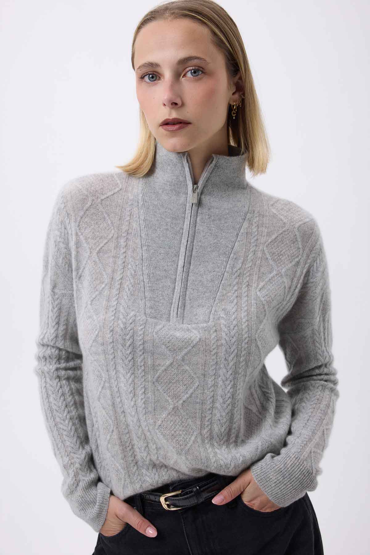 Malka gris clair