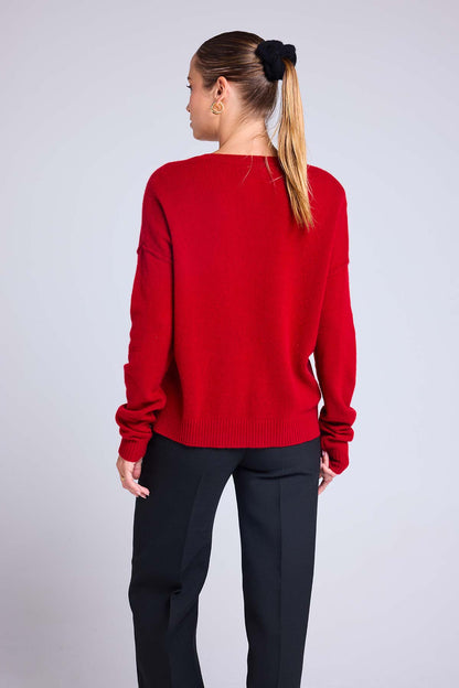 Manon rouge bordeaux