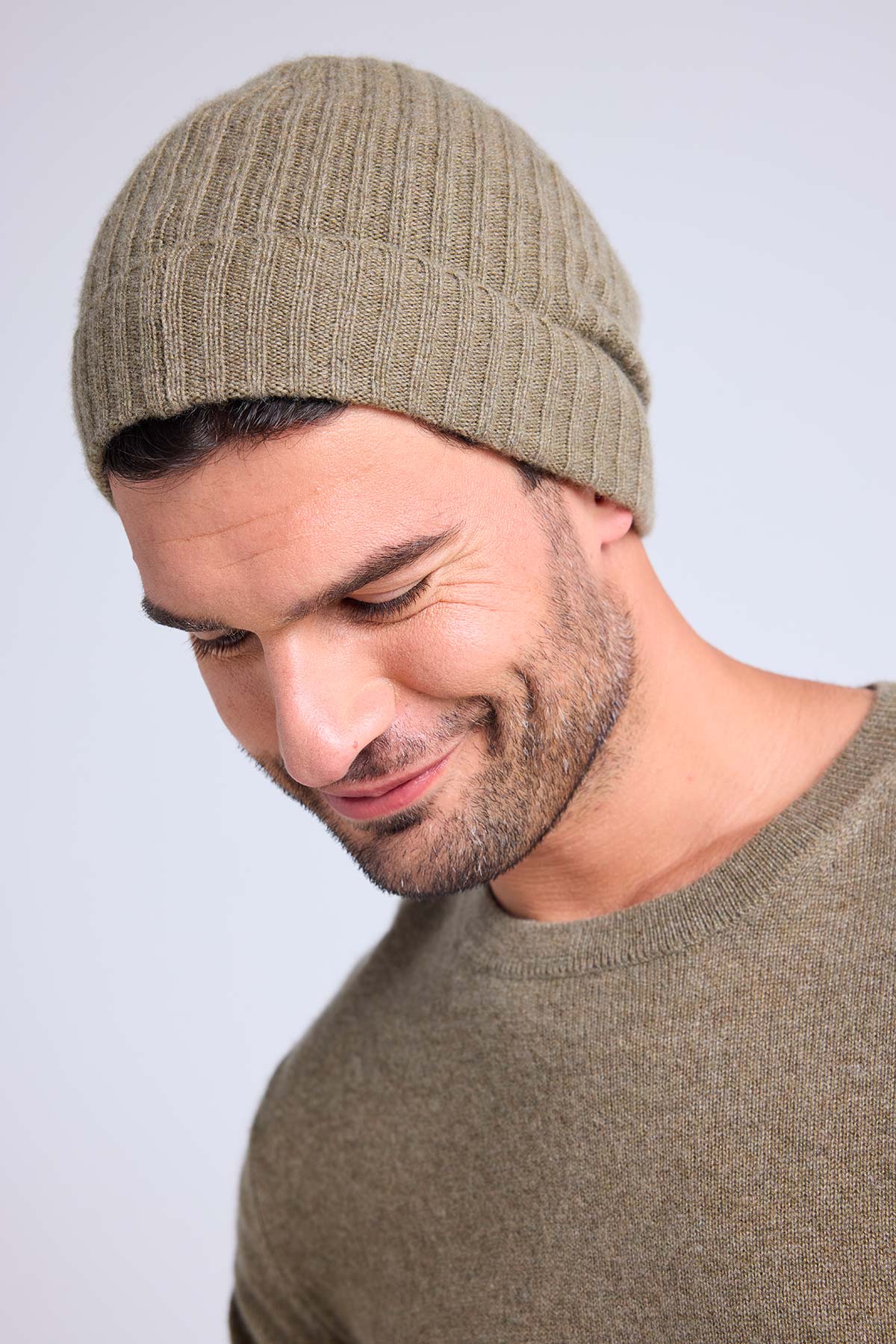 Bonnet vert khaki