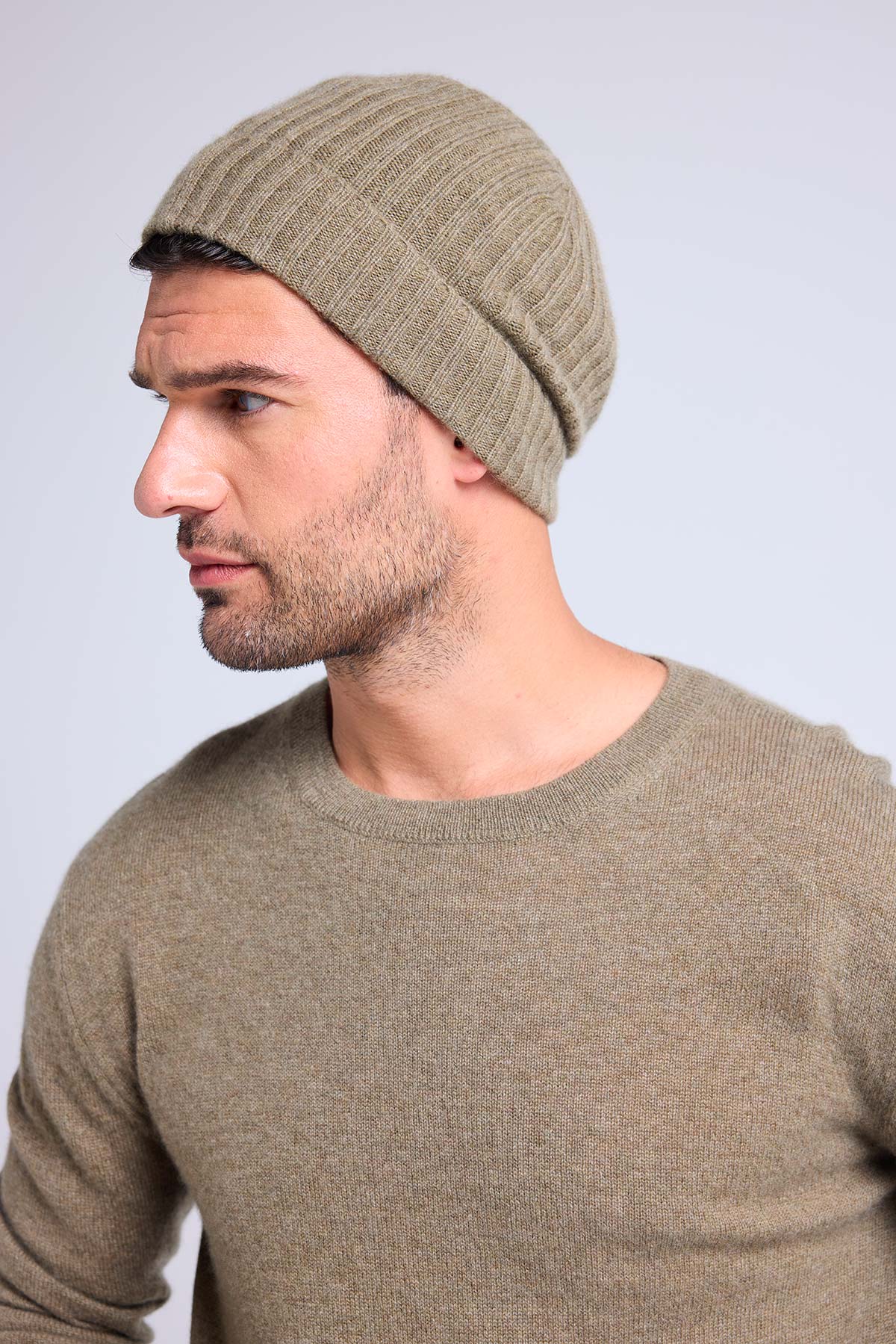 Bonnet vert khaki