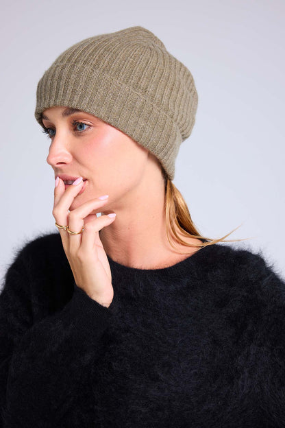 Bonnet vert khaki