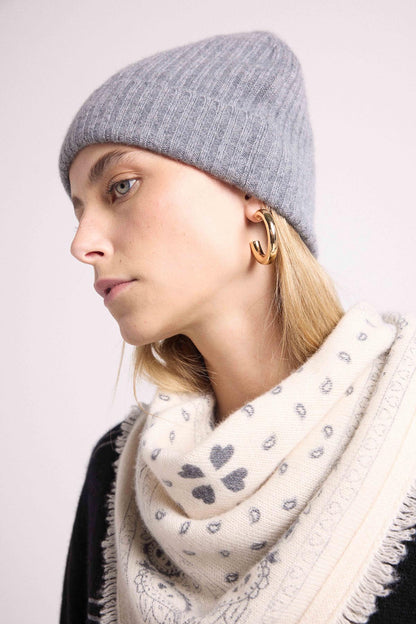 Bonnet gris foncé