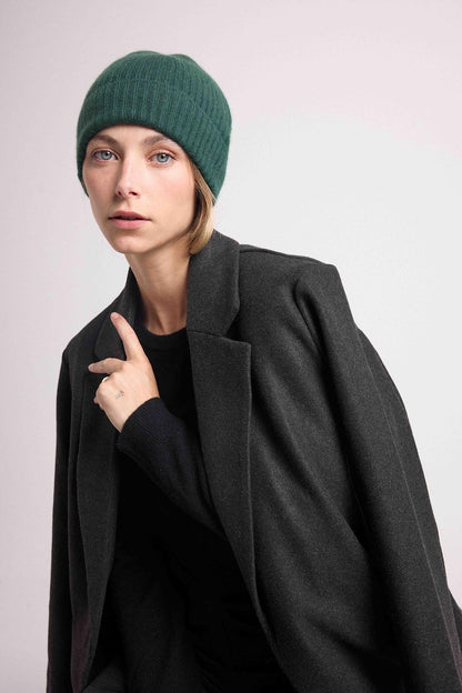 Bonnet vert bouteille