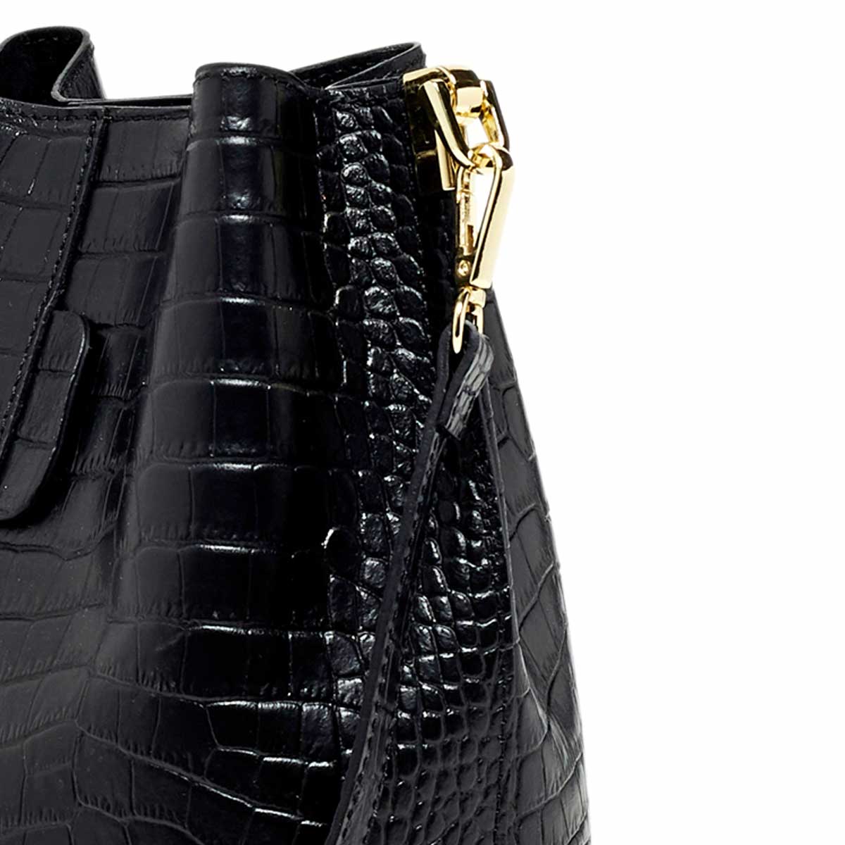 Bruna Croco Noir