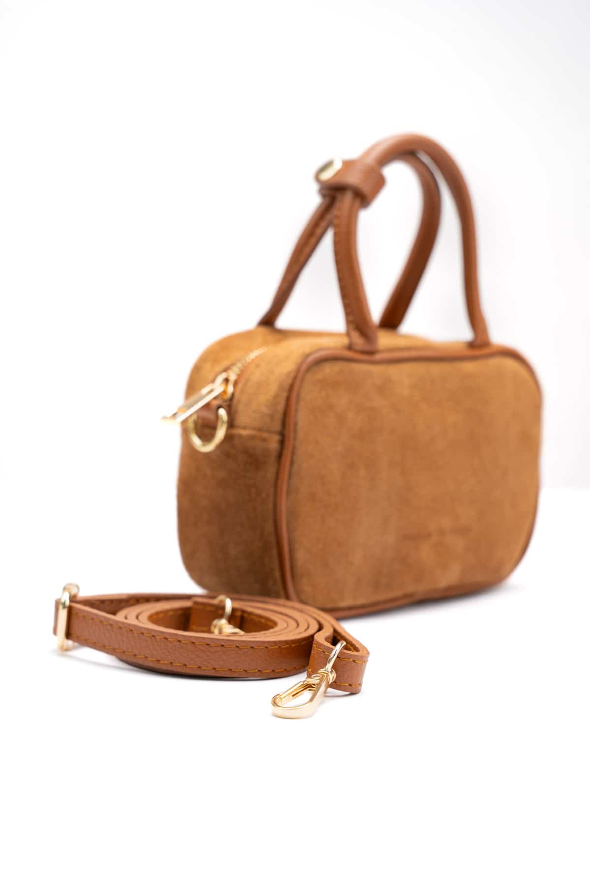 Alba Suede Camel