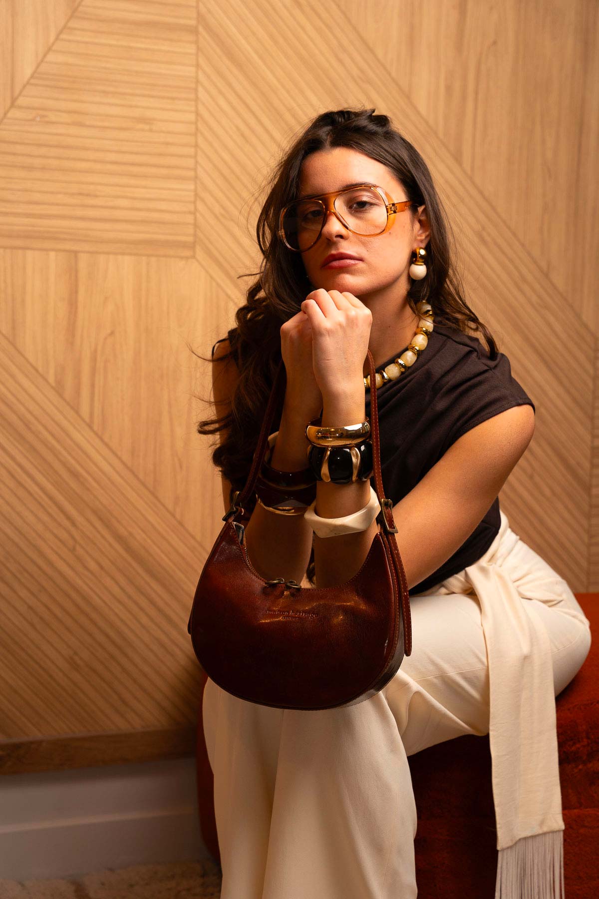 Jessie Vintage Marron