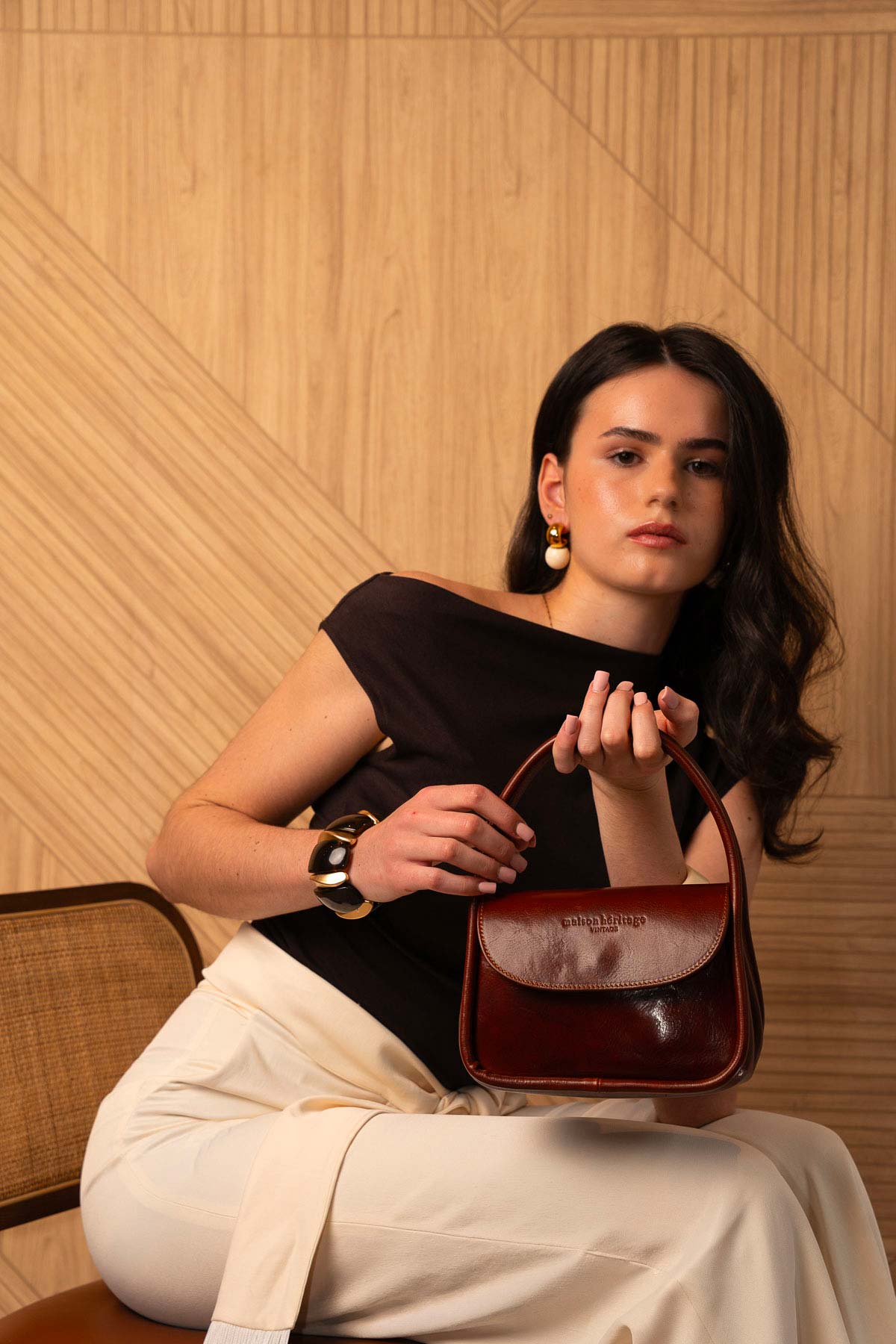 Lou Vintage Marron