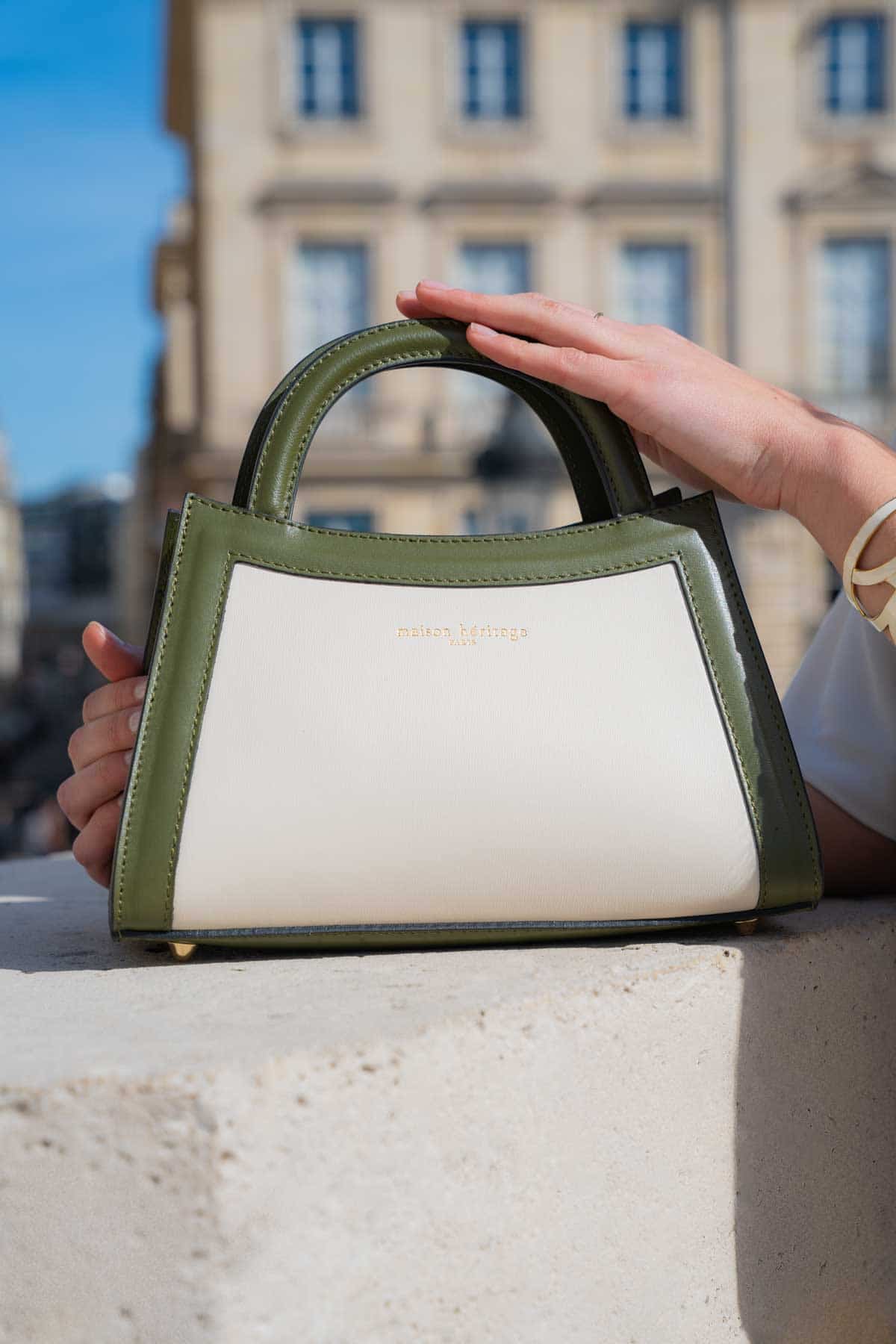 Milano Beige / Vert Bouteille
