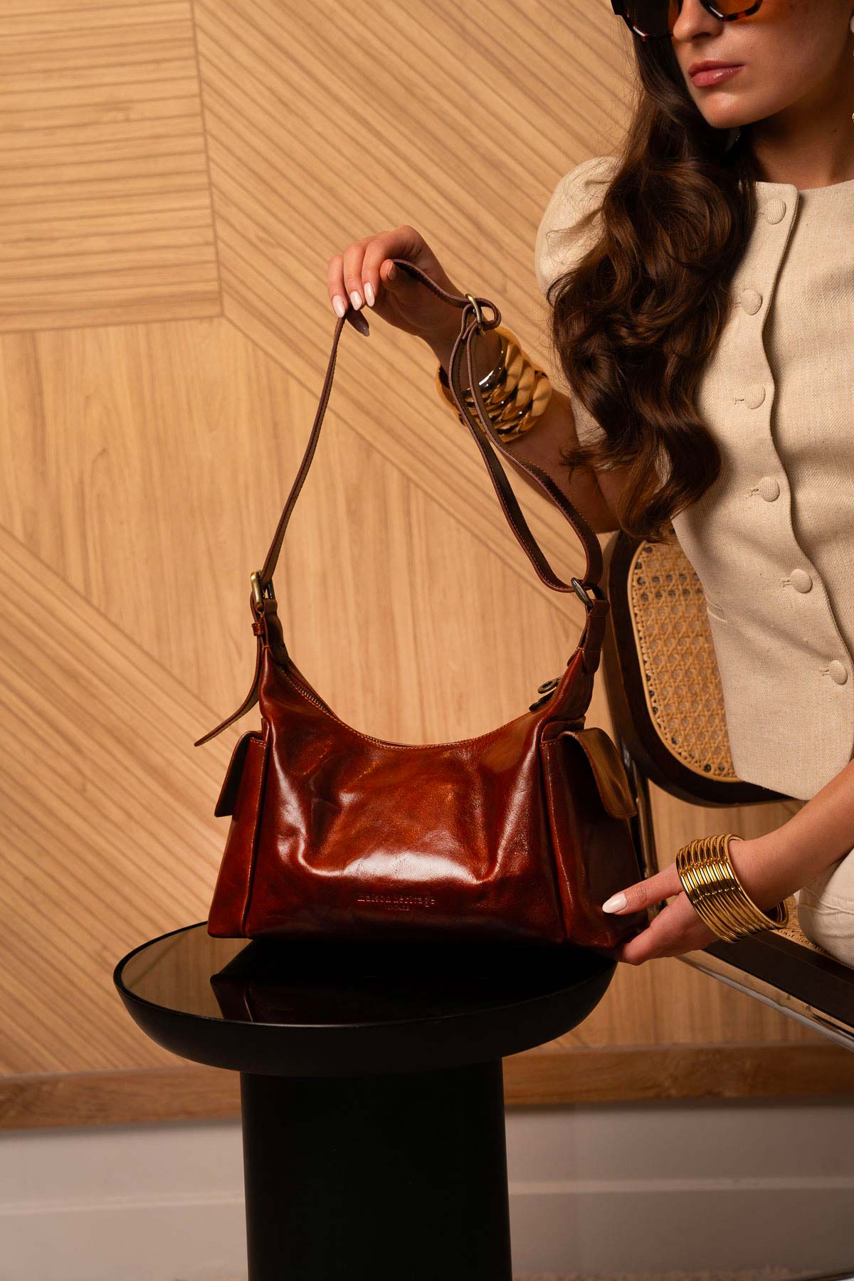 Sandi Vintage Marron