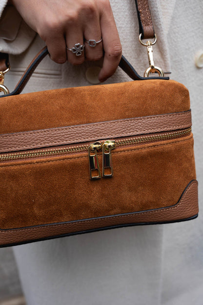 Grand Simos Suede Camel