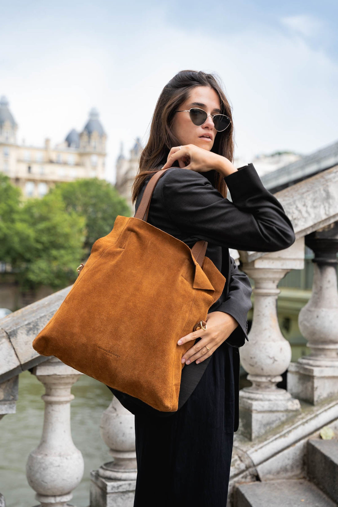 Jade Suede Camel