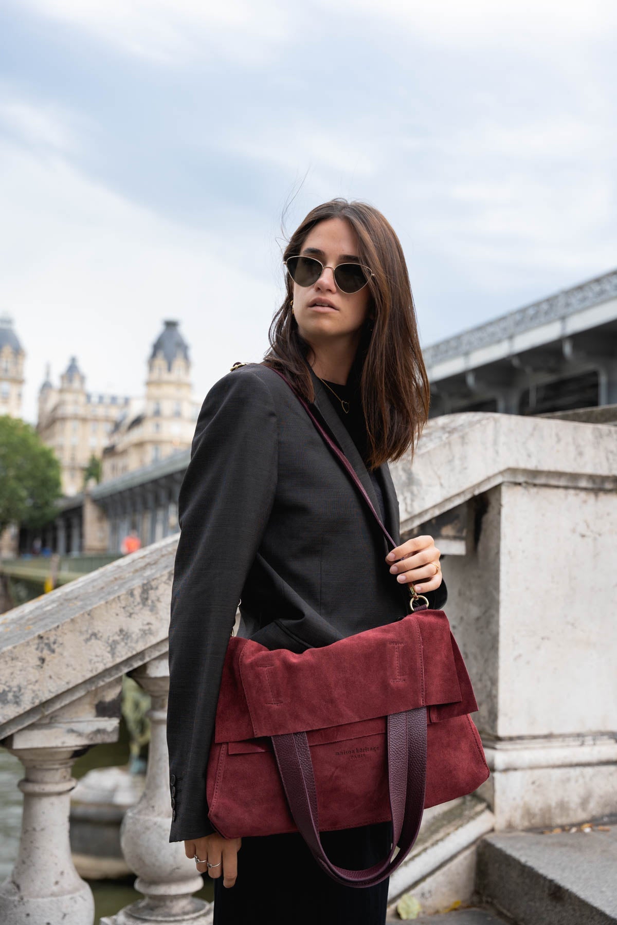 Jade Suede Bordeaux