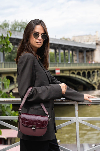 Nelly Croco Bordeaux