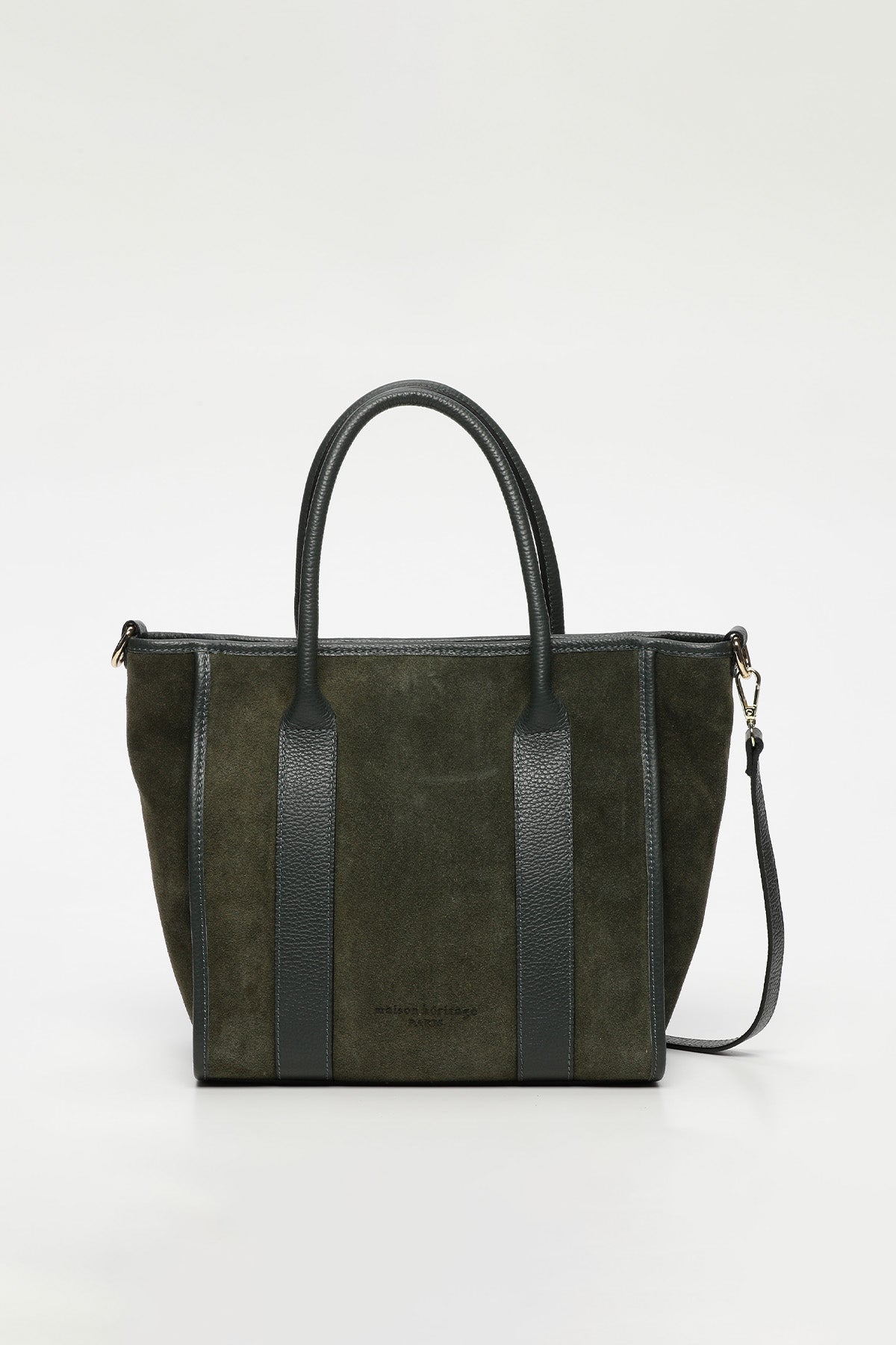 Rubi Suede Vert Bouteille