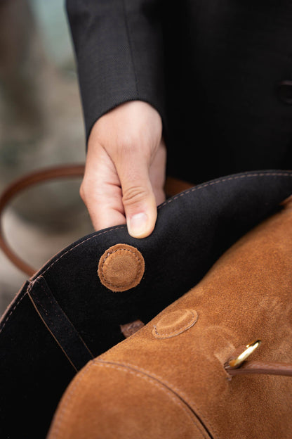 Saphir Suede Camel