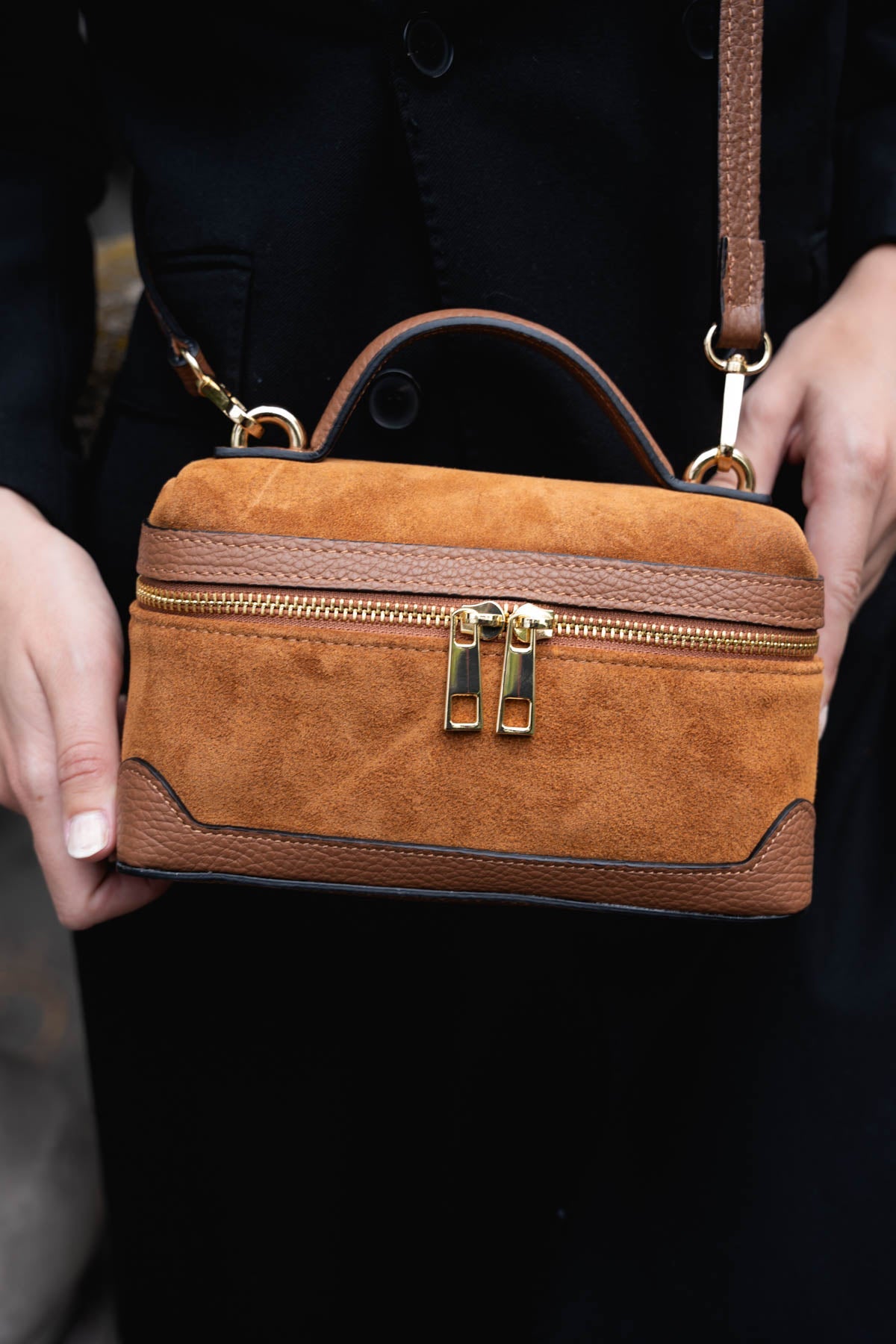 Simos Suede Camel