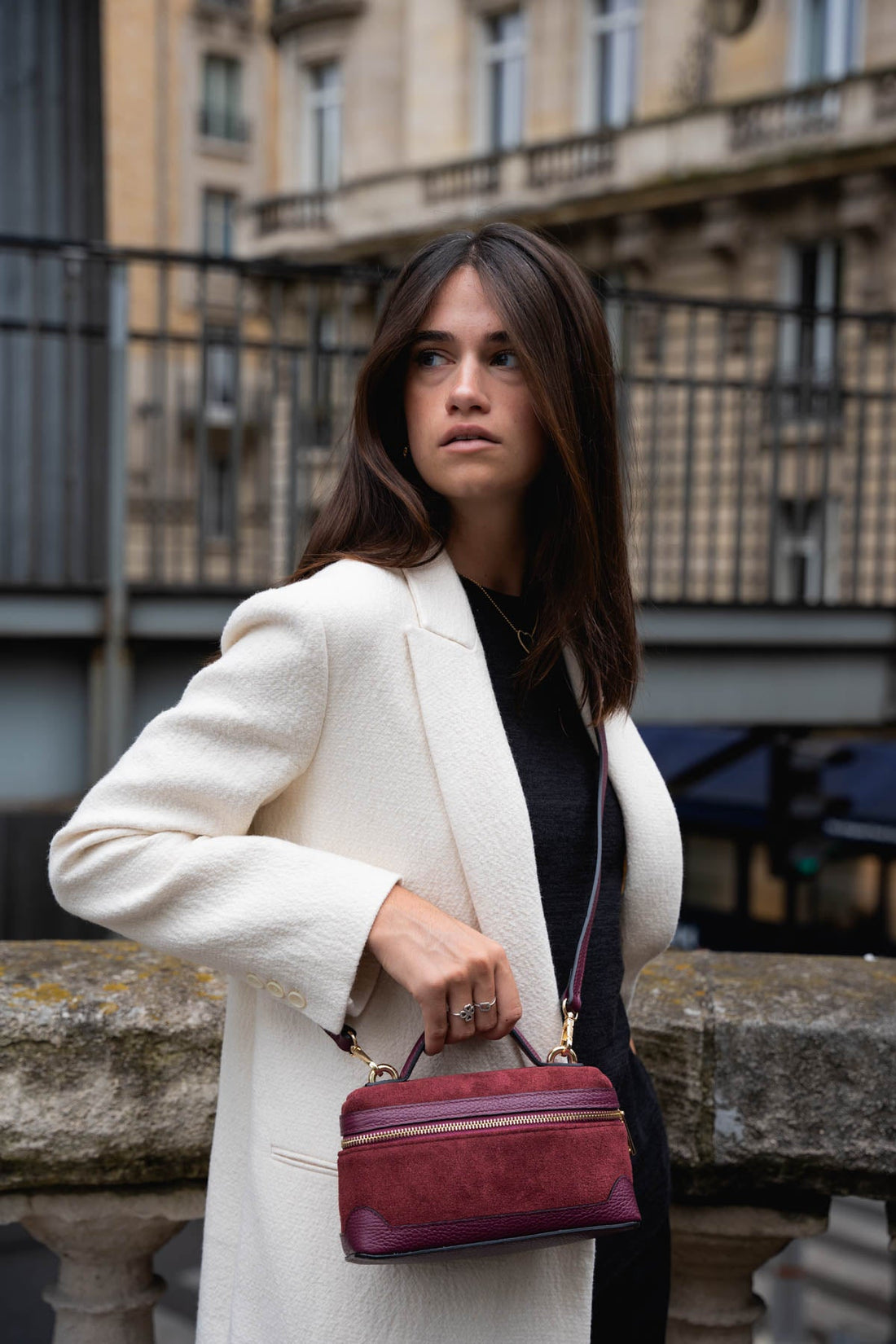 Simos Suede Bordeaux