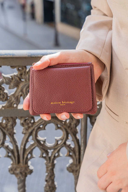 Portefeuille - Amber Bordeaux