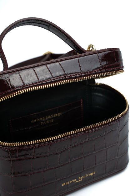 Sac à bandoulière - Bora bordeaux