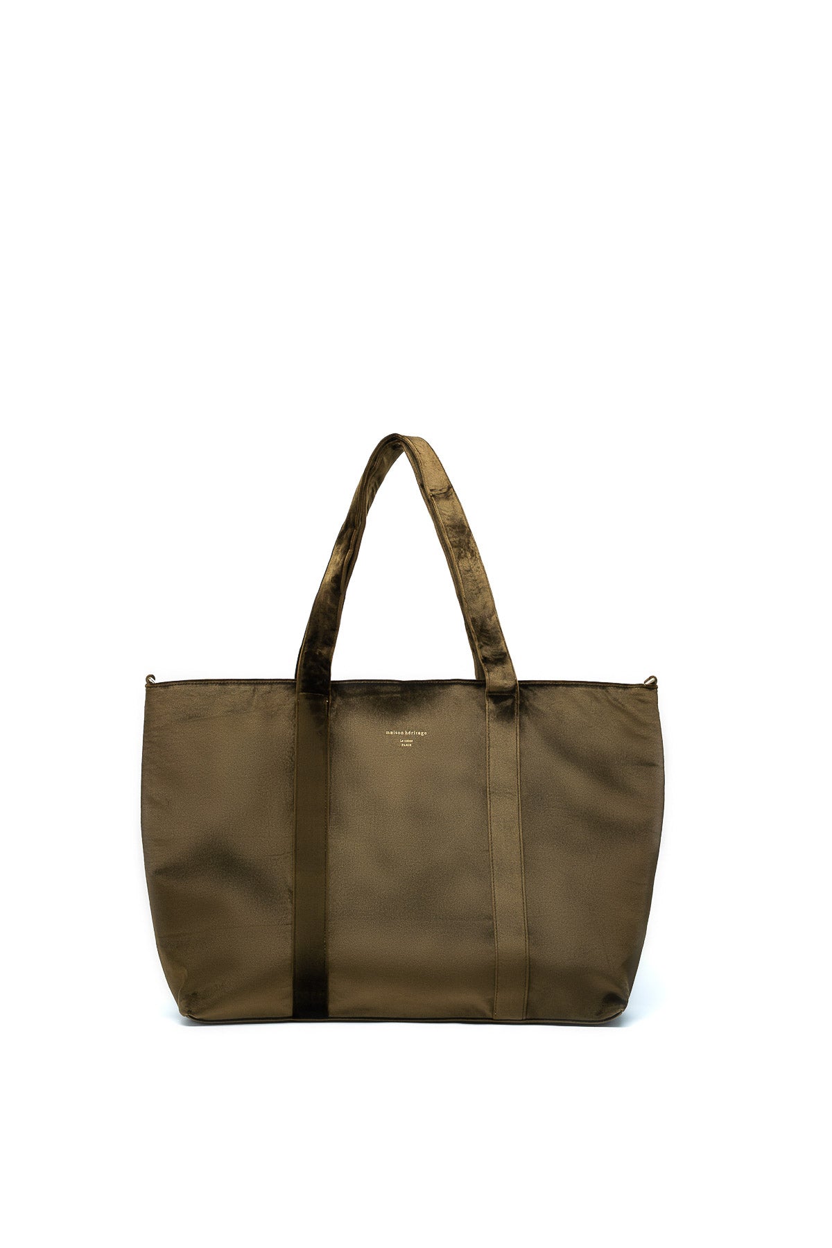 Sac cabas - Colden Velour Vert Bouteille