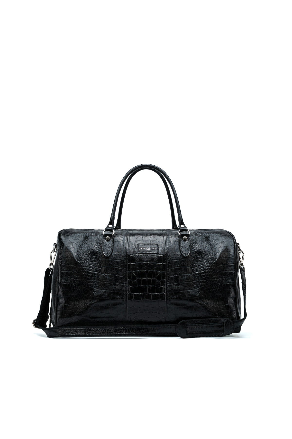 Sac de voyage - Week Croco Noir