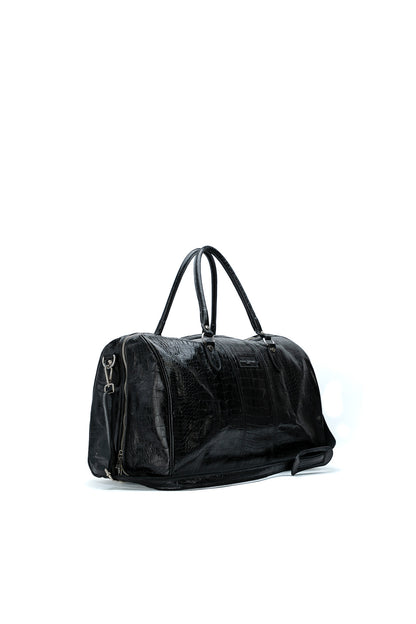 Sac de voyage - Week Croco Noir
