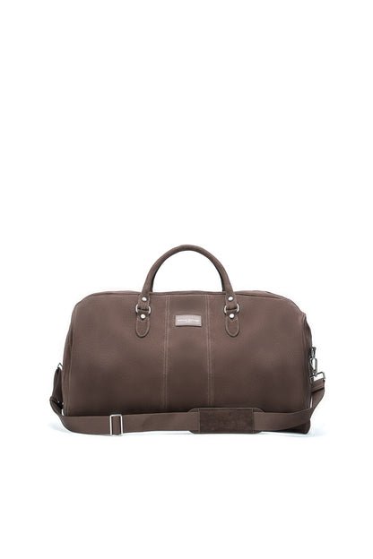 Sac de voyage - Week Suede Marron