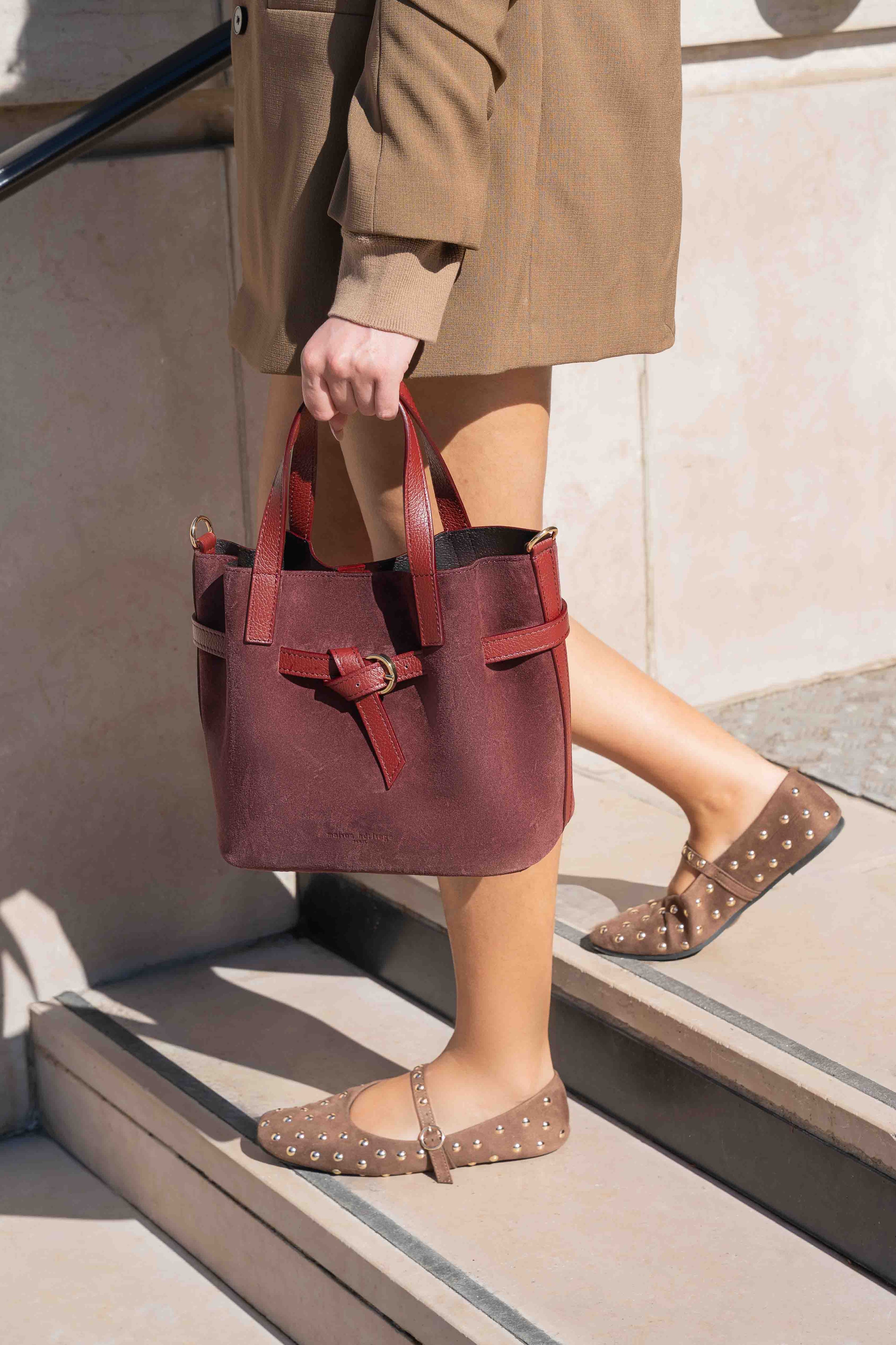 Sac à main - Eiry Bordeaux