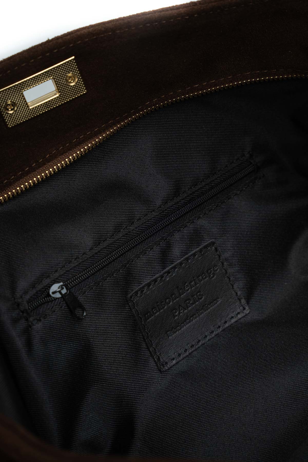 Sac porté-épaule - Grand Nej Marron