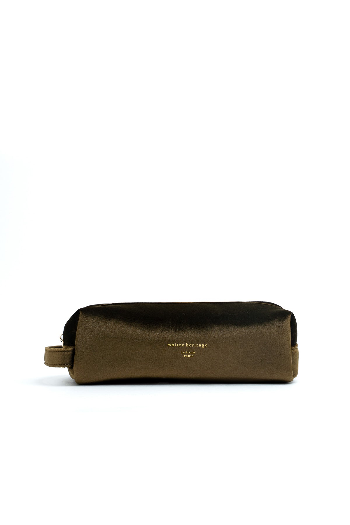 La trousse - Icelyn Velour Vert Bouteille