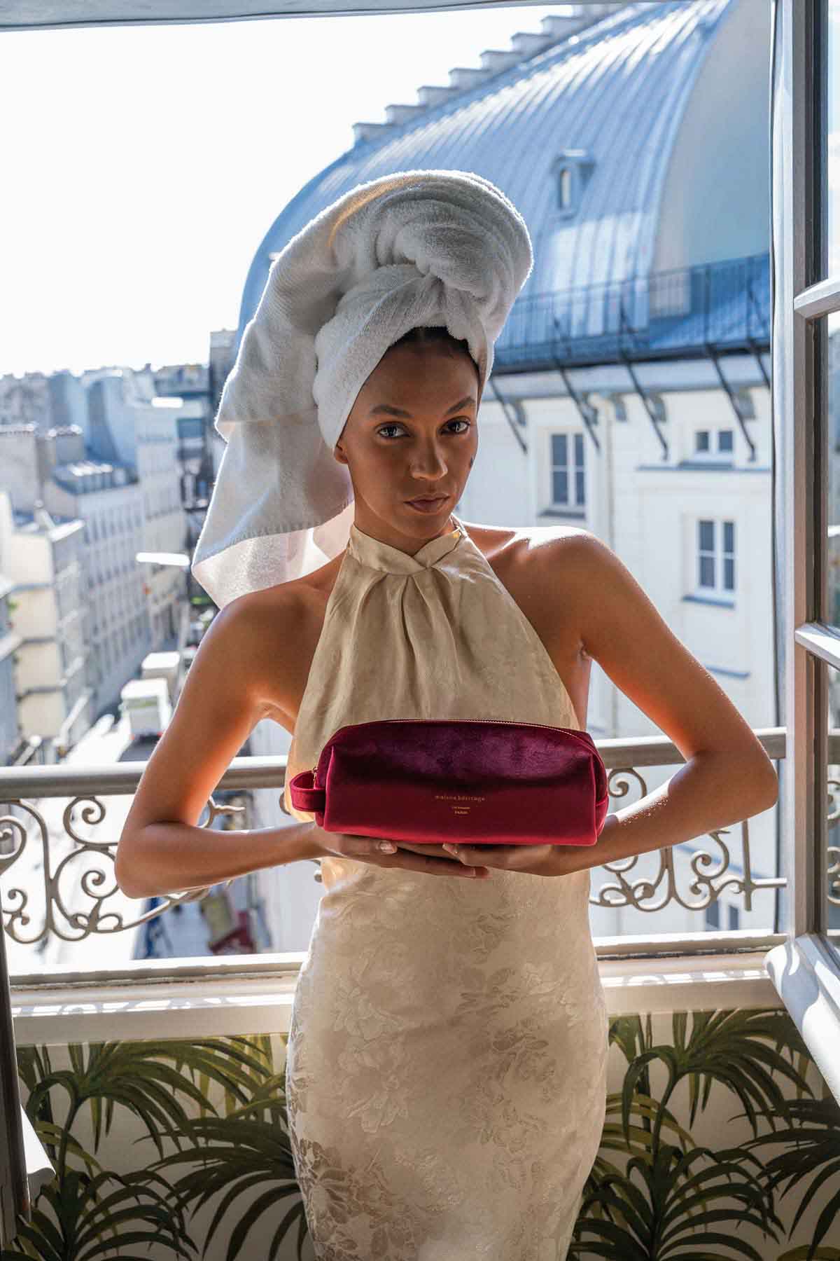 La trousse - Icelyn Velour Rouge