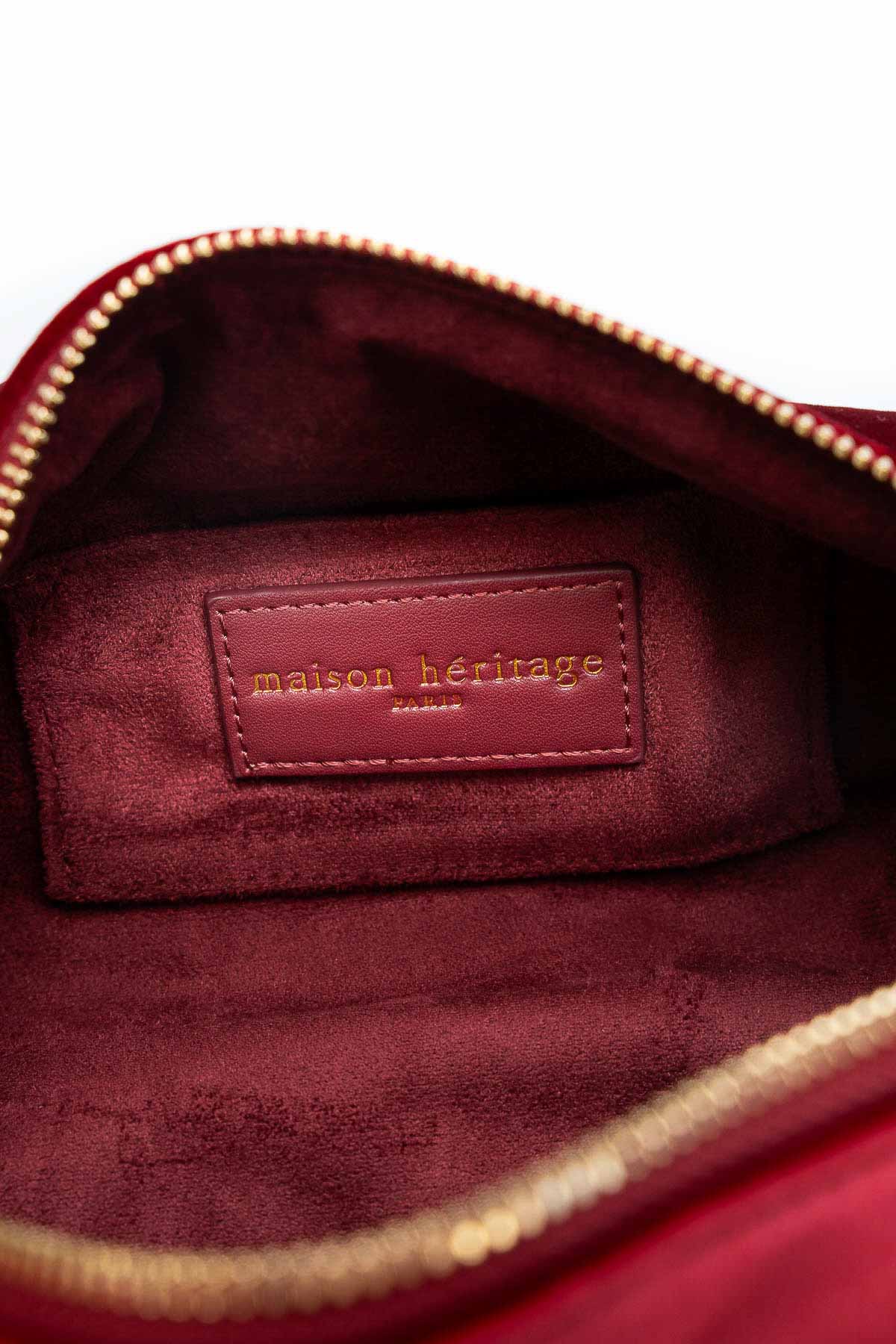 La trousse - Icelyn Velour Rouge