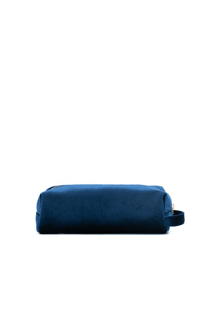 La trousse - Icelyn Velour Bleu Marine