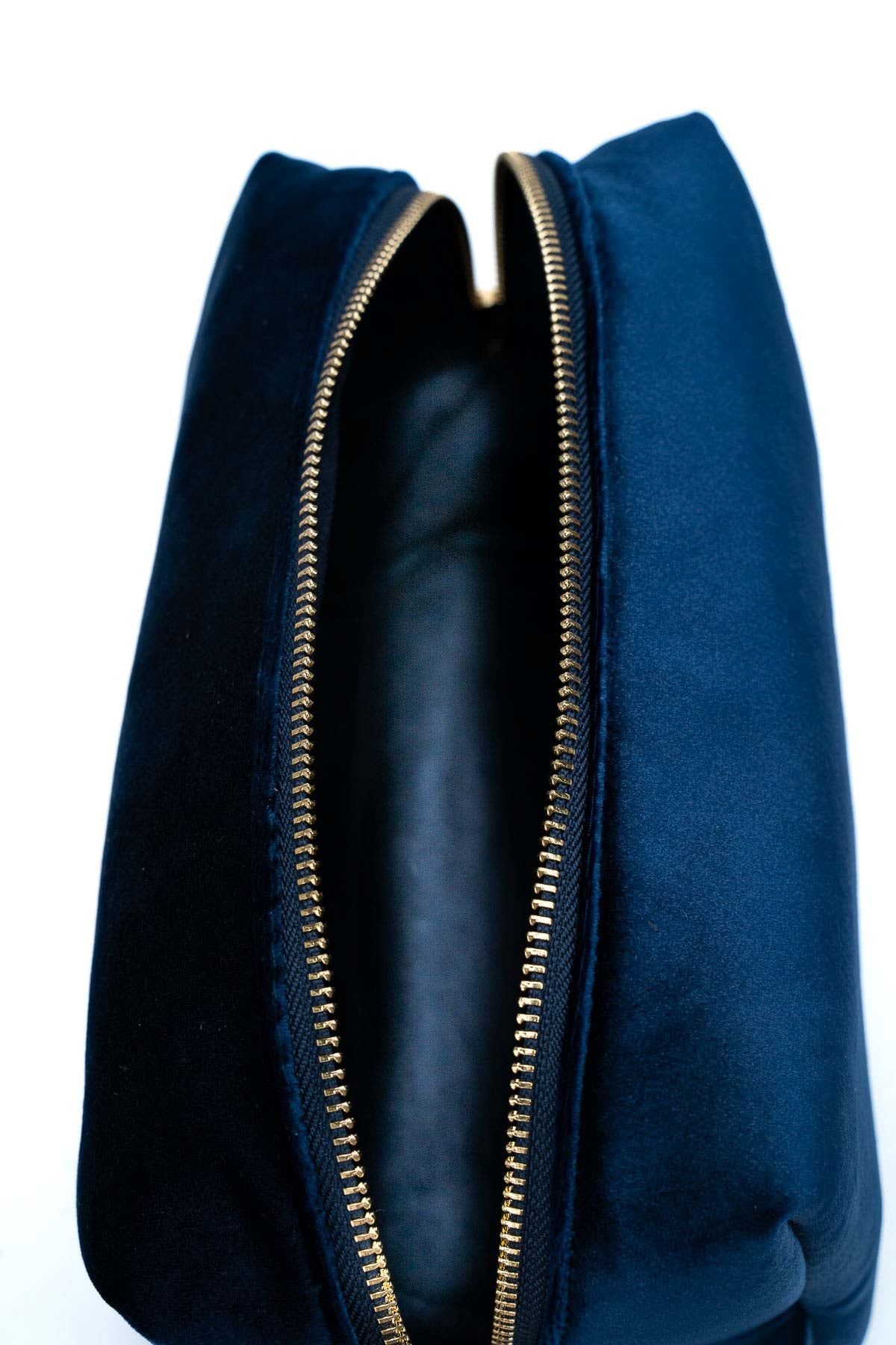La trousse - Icy Velour Bleu Marine