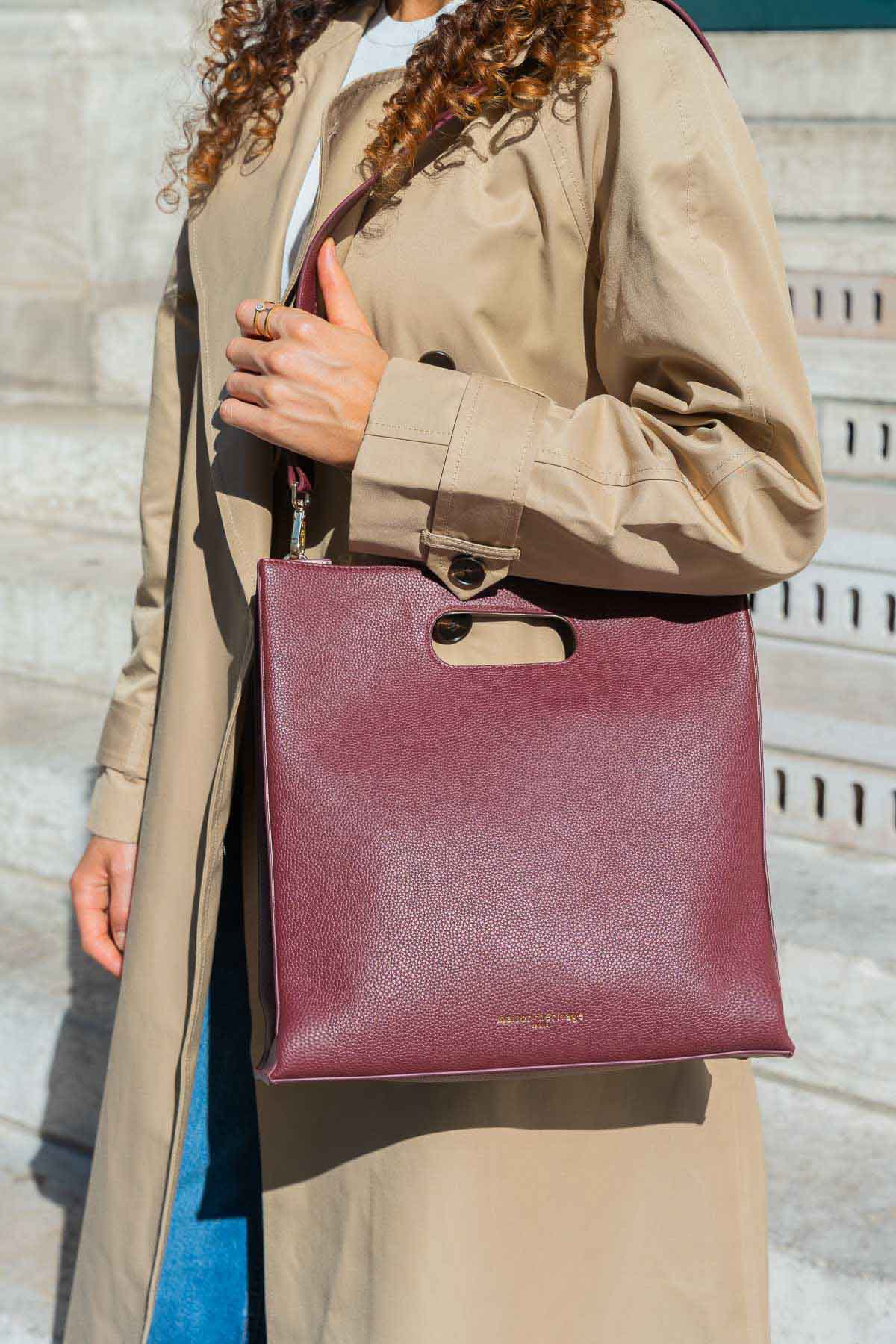 Sac à main - Ivy Bordeaux