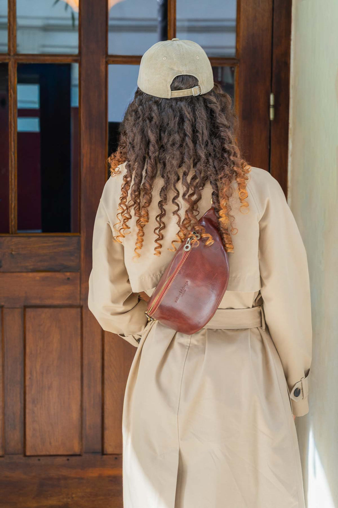 Sac banane - Kimi Vintage Marron