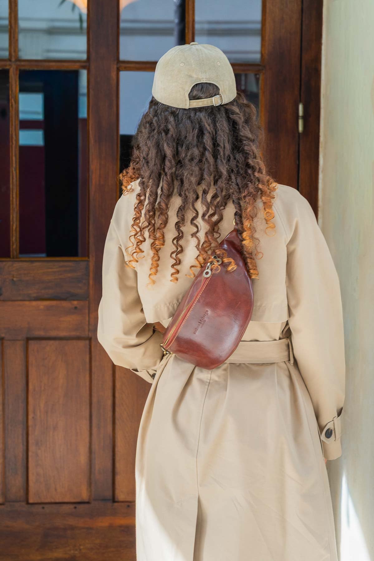 Sac banane - Kimi Vintage Marron