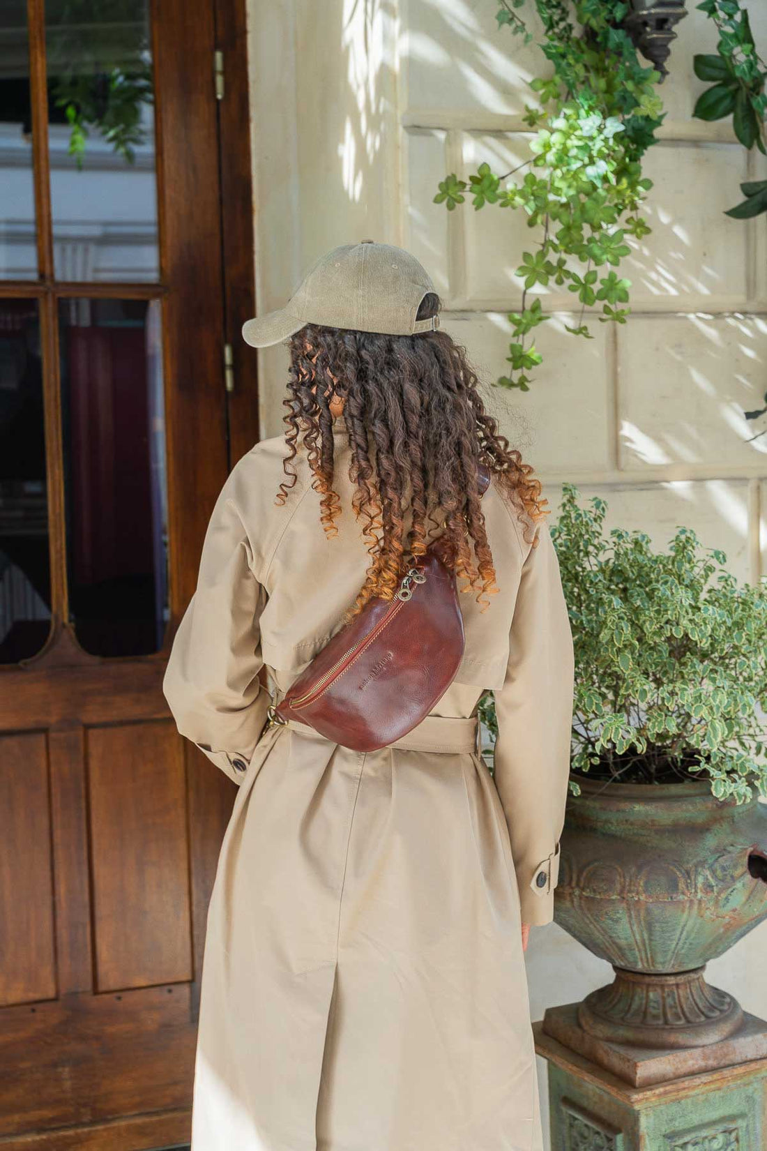 Sac banane - Kimi Vintage Marron