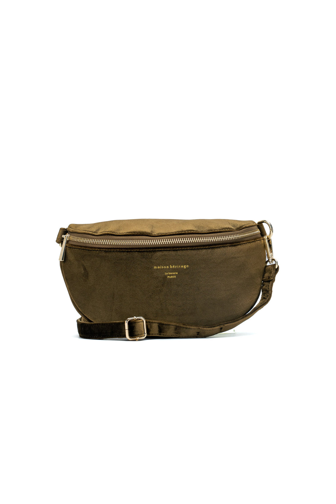 Sac banane - Kimi Velou Vert Bouteille