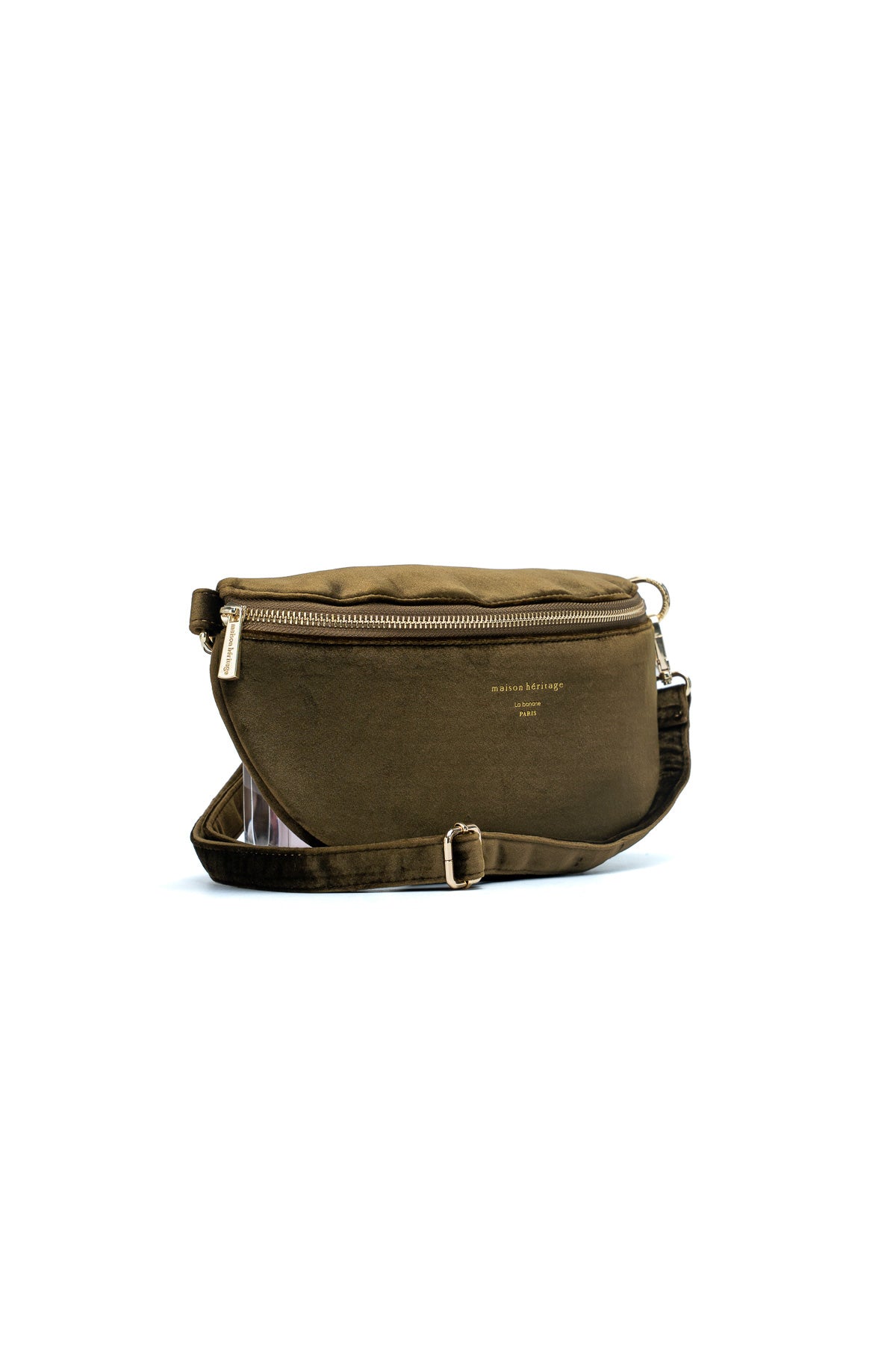 Sac banane - Kimi Velou Vert Bouteille