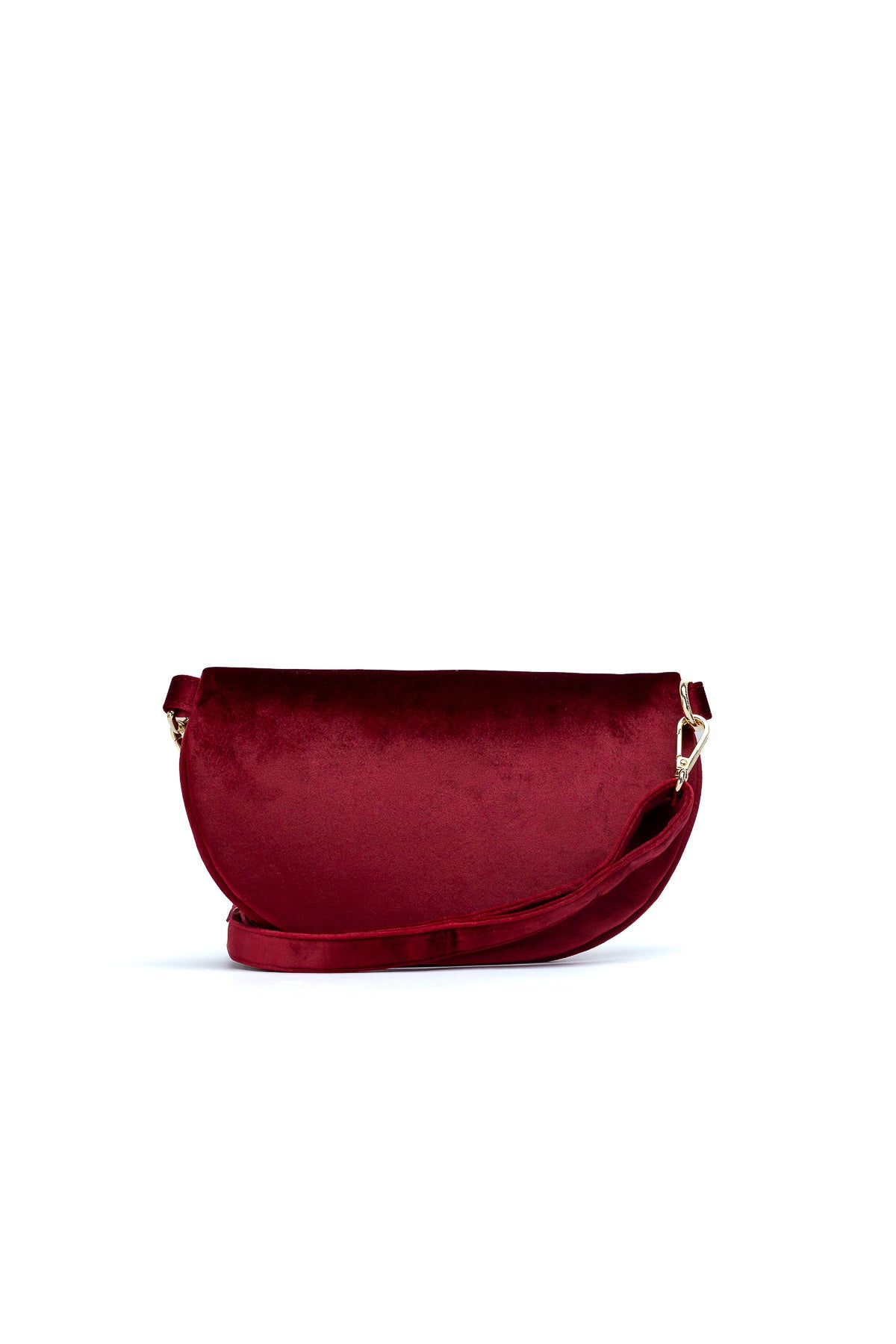 Sac banane - Kimi Velour Rouge