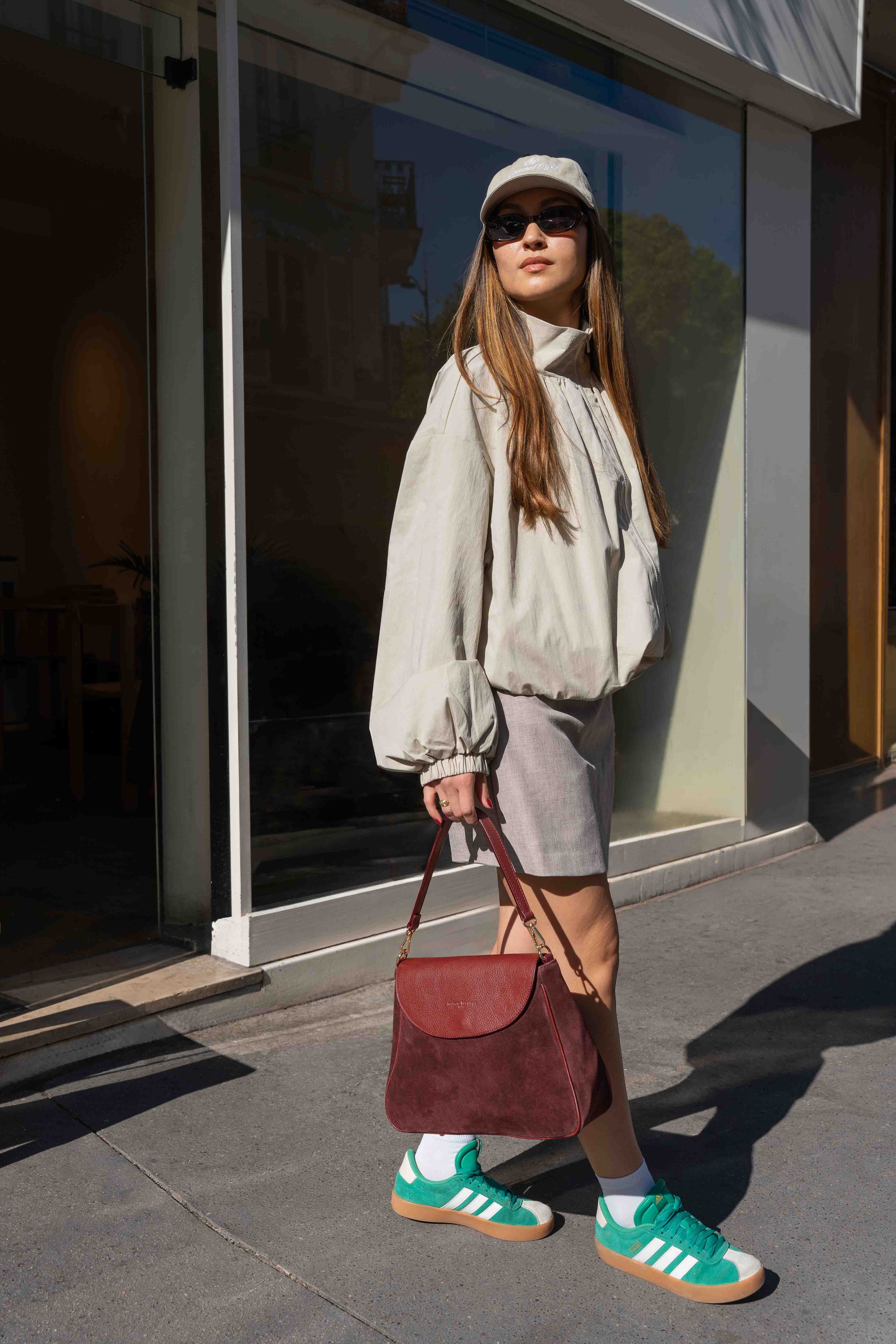 Sac porté-épaule - Kona Bordeaux