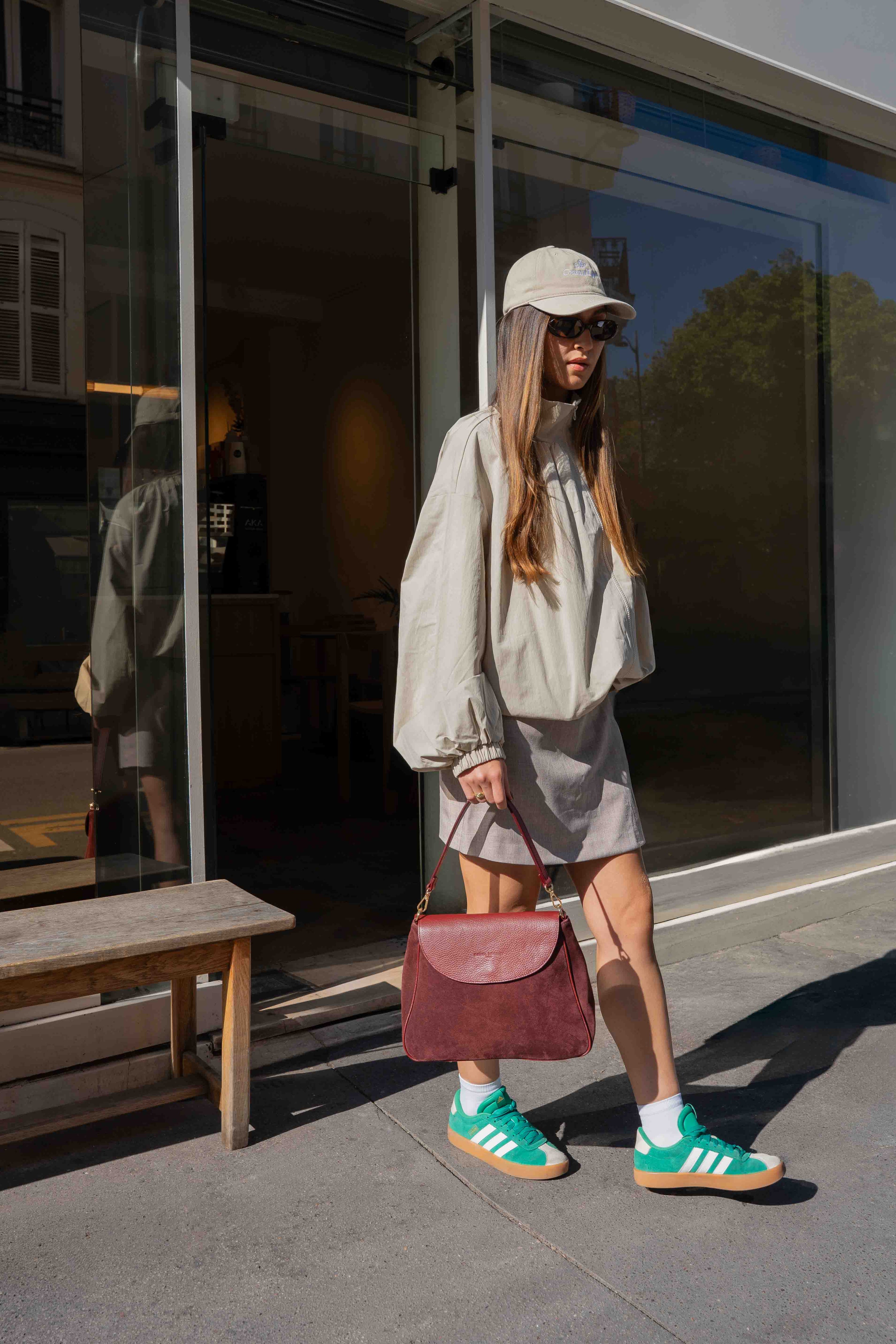 Sac porté-épaule - Kona Bordeaux