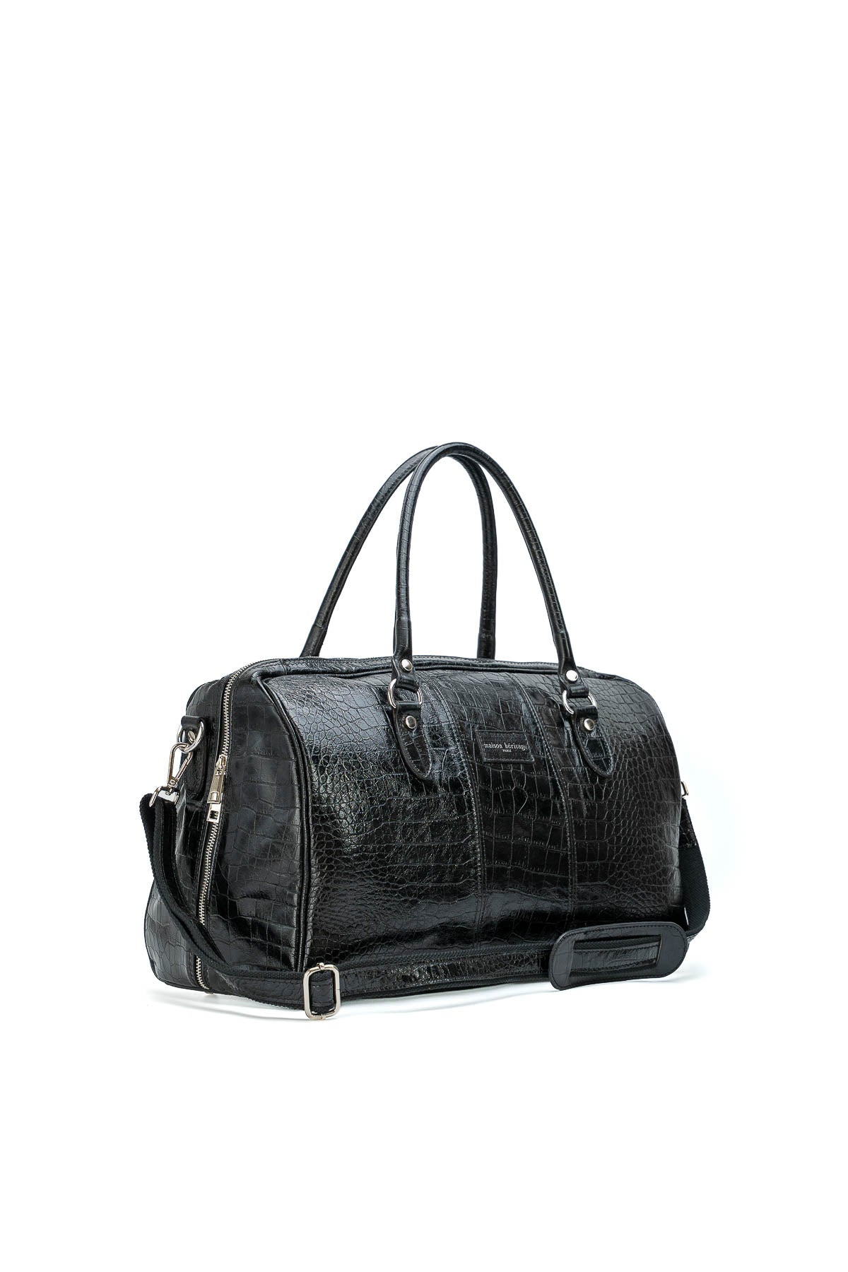 Sac de voyage - Mini Week Croco Noir