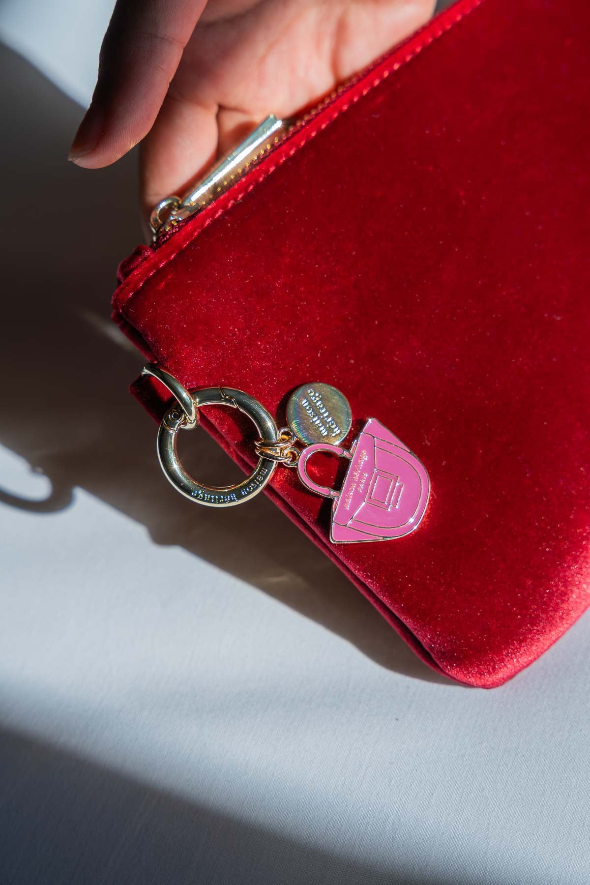 La pochette - Neve Velour Rouge