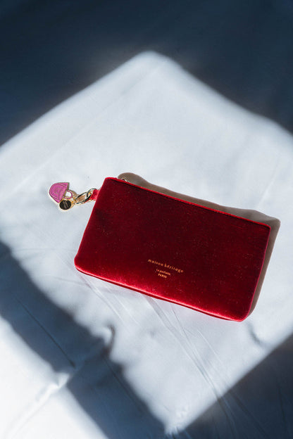 La pochette - Neve Velour Rouge