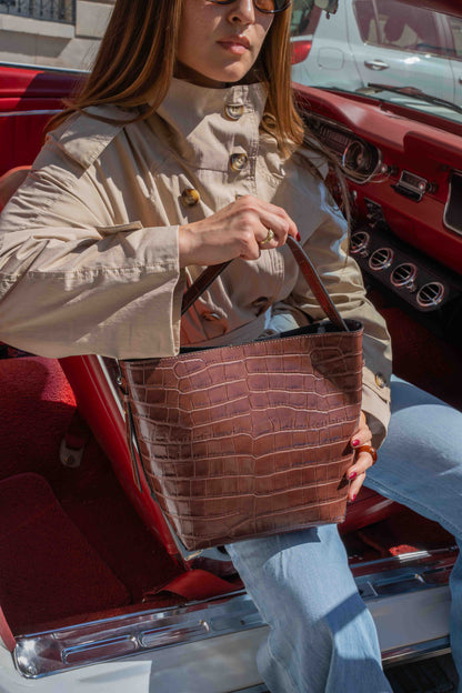 Sac seau - Orne Marron