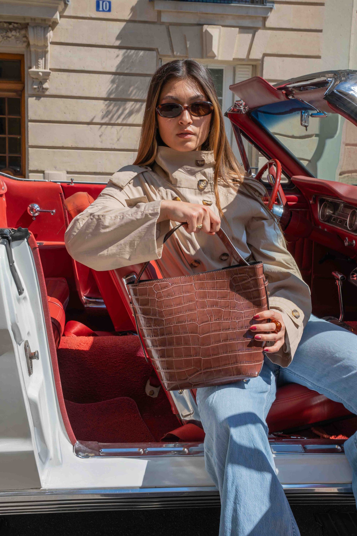 Sac seau - Orne Marron