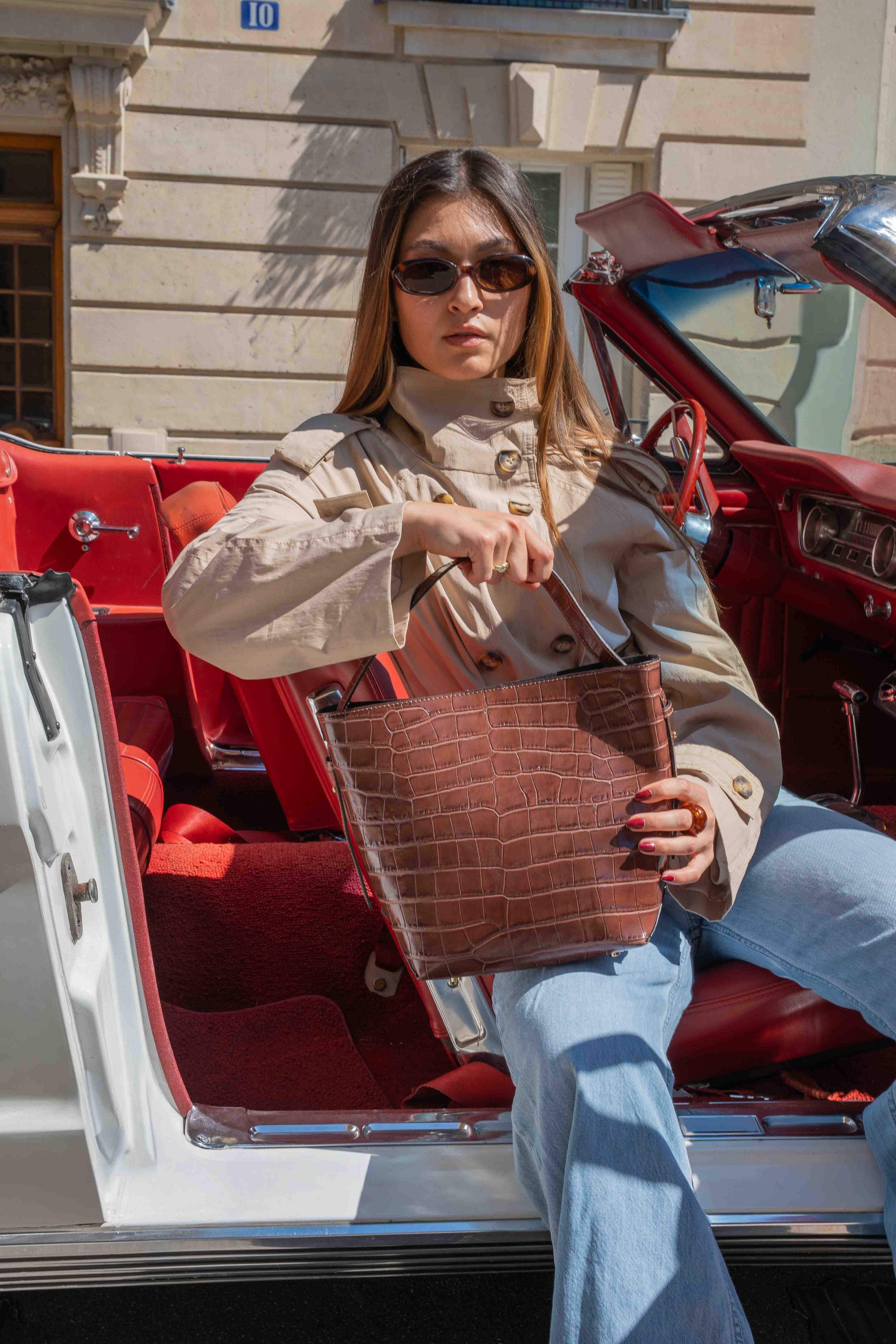 Sac seau - Orne Marron