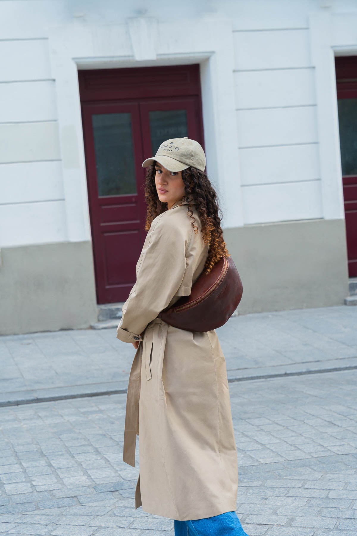 Sac banane - Rachel Vintage Marron